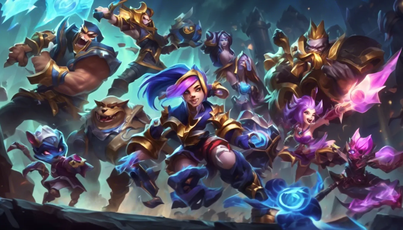 Unleash Your Competitive Spirit in League of Legends Online Games!